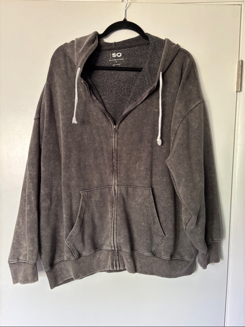SO the lounge life hoodie. Red